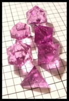 Dice : Dice - DM Collection - Armory Purple Transparent 2nd Generation Extras  - Ebay Sept 2011